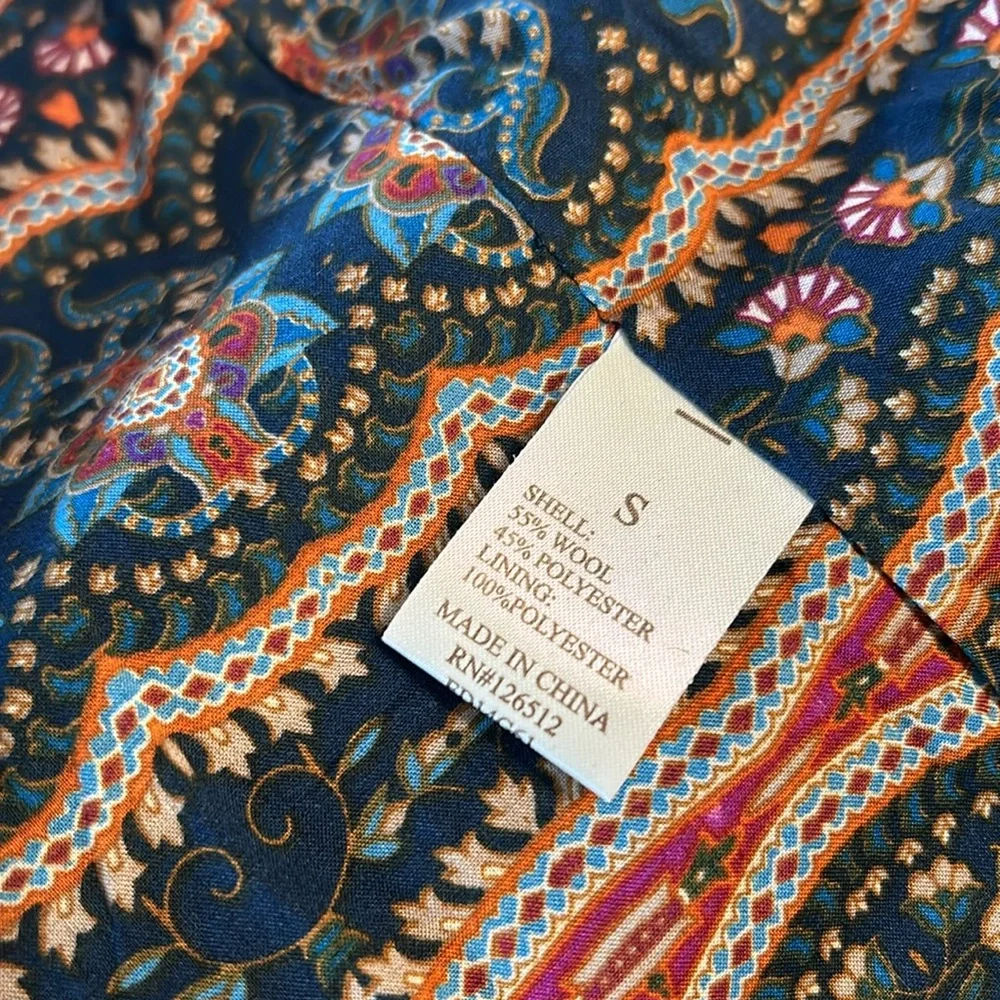 Aratta Silent Journey double breasted wool pea coat - Picture 9 of 9